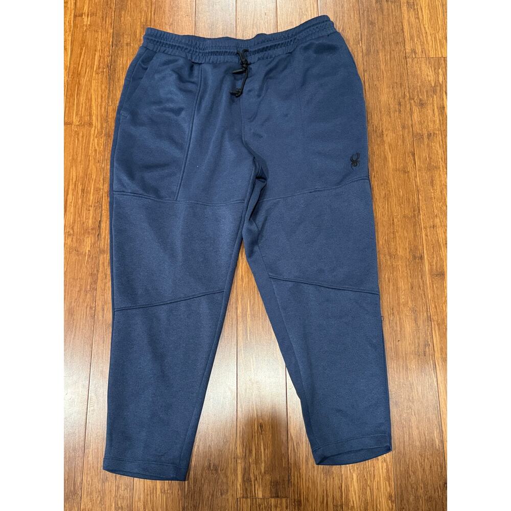 Spyder Men Active Jogger Pants XL Navy Blue Athletic Sweatpants